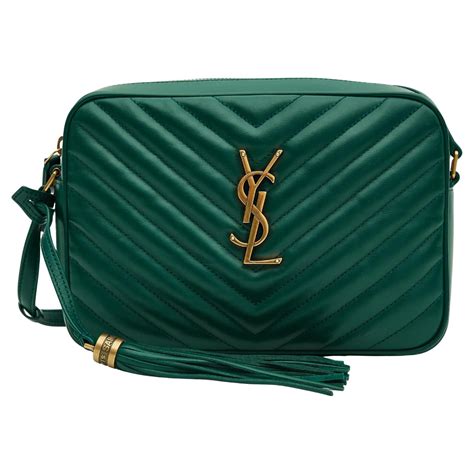 ysl lou camera bag green|ysl lou camera bag celebrities.